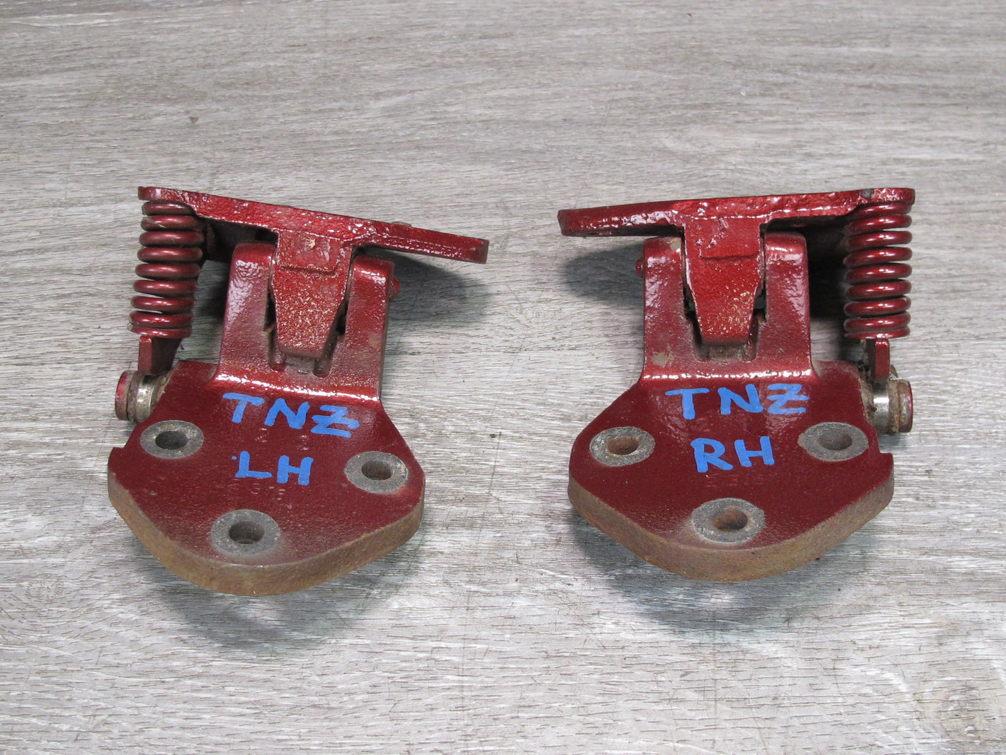79-83 Datsun Nissan 280ZX S130 Left & Right Lower & Upper Door Hinge Set OEM
