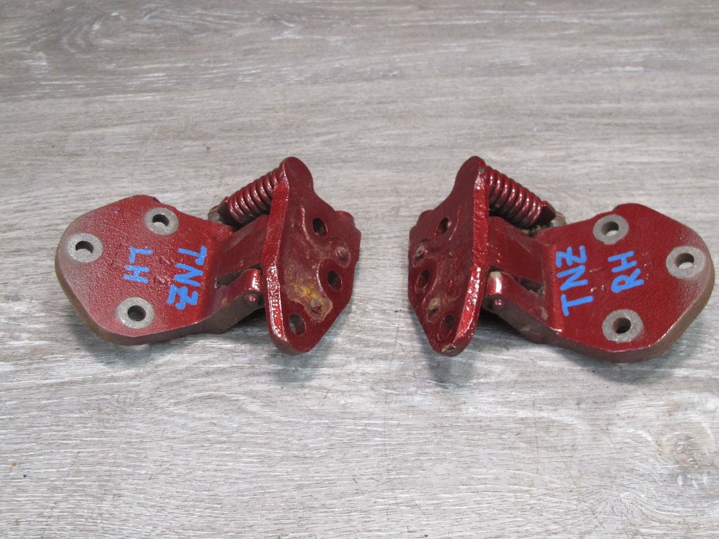 79-83 Datsun Nissan 280ZX S130 Left & Right Lower & Upper Door Hinge Set OEM