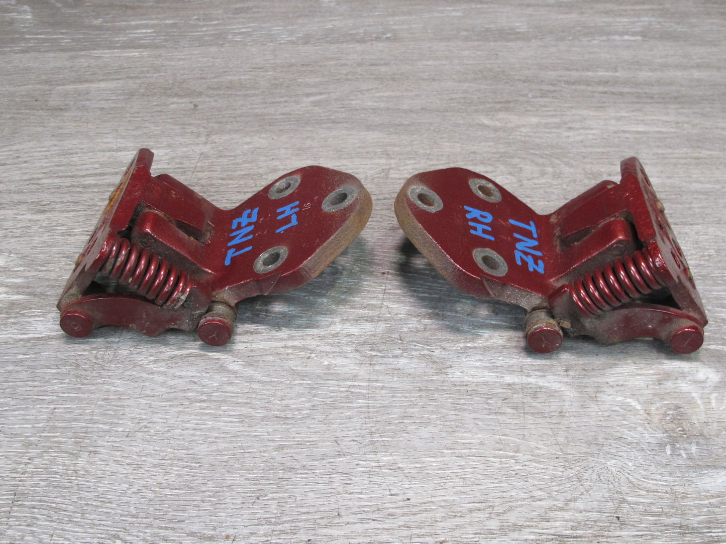 79-83 Datsun Nissan 280ZX S130 Left & Right Lower & Upper Door Hinge Set OEM