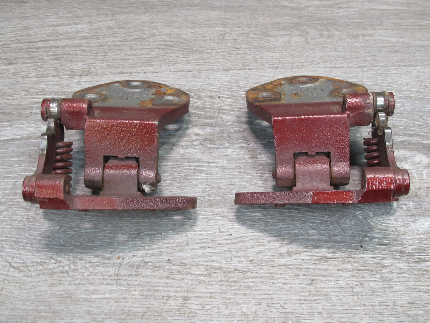 79-83 Datsun Nissan 280ZX S130 Left & Right Lower & Upper Door Hinge Set OEM