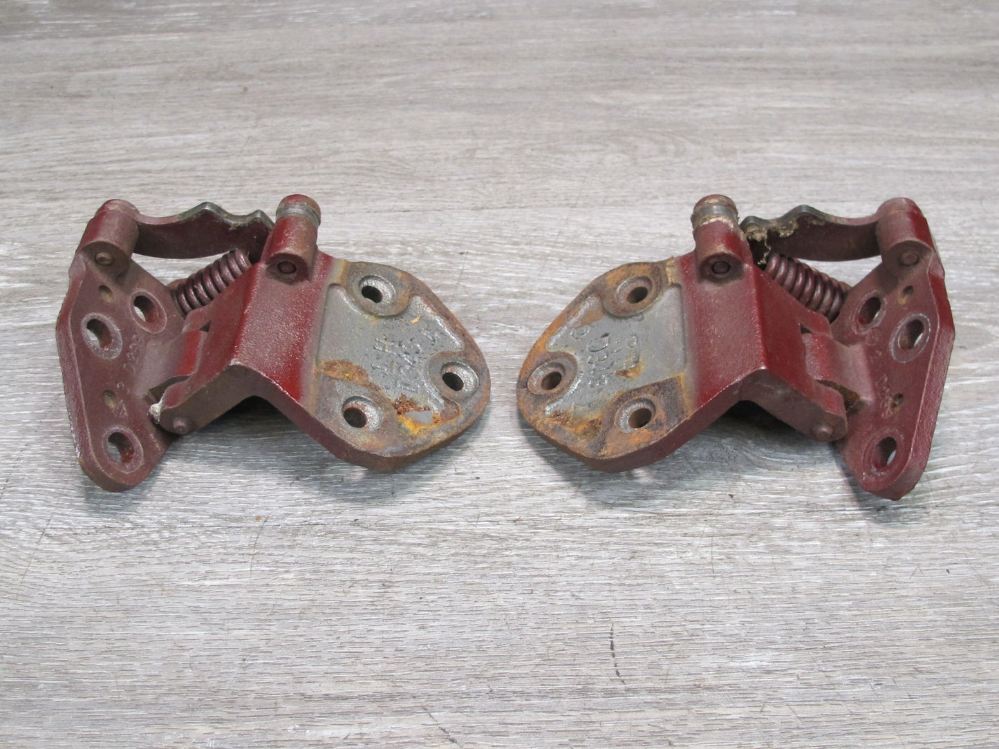 79-83 Datsun Nissan 280ZX S130 Left & Right Lower & Upper Door Hinge Set OEM