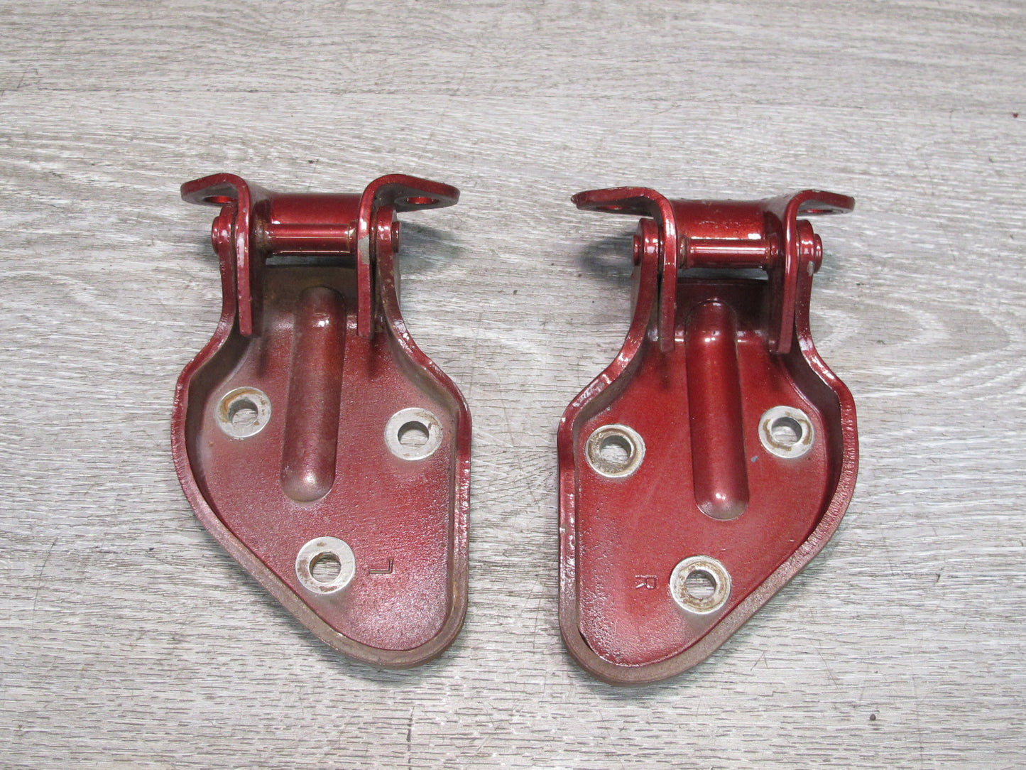 79-83 Datsun Nissan 280ZX S130 Left & Right Lower & Upper Door Hinge Set OEM
