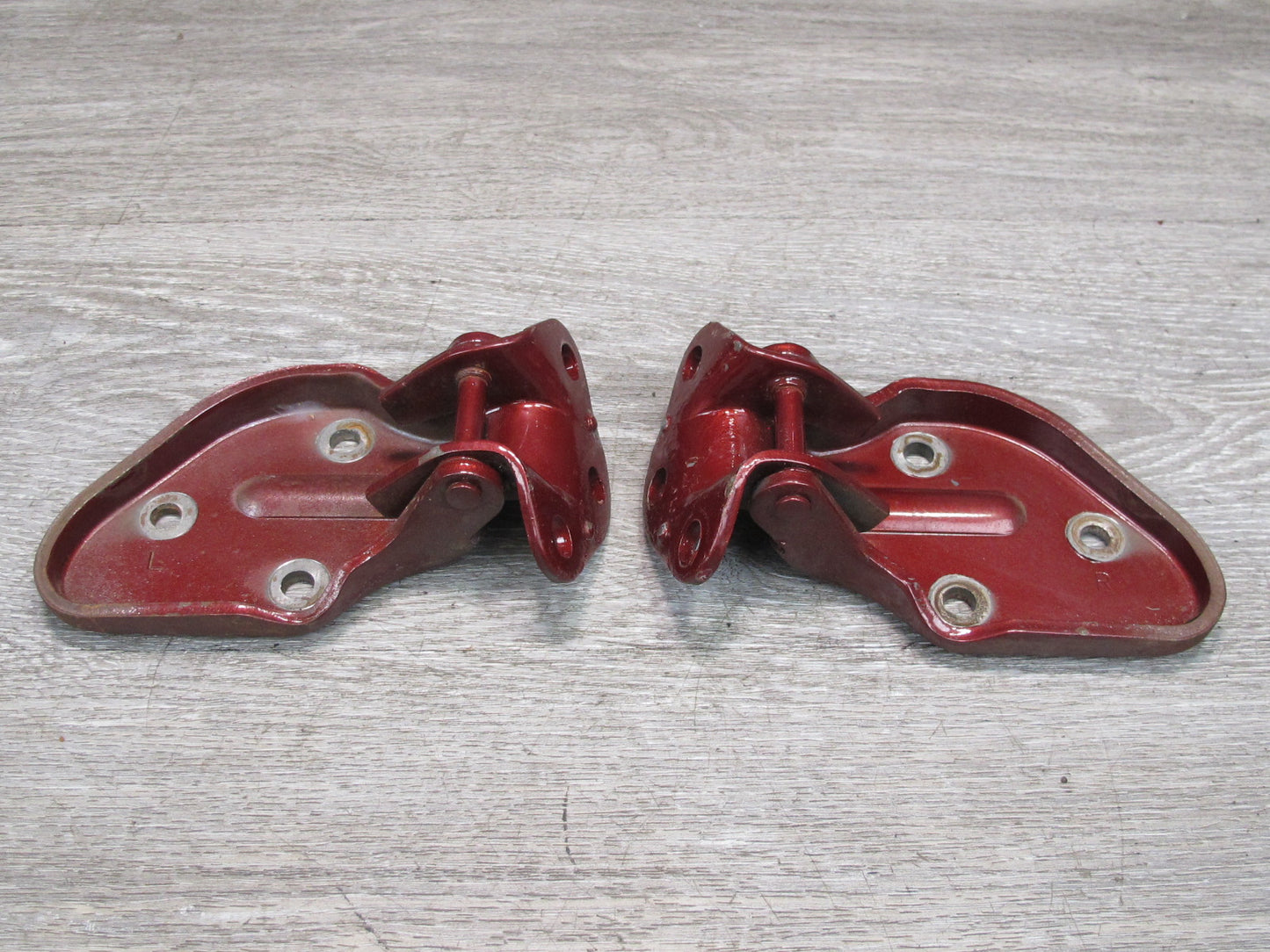 79-83 Datsun Nissan 280ZX S130 Left & Right Lower & Upper Door Hinge Set OEM