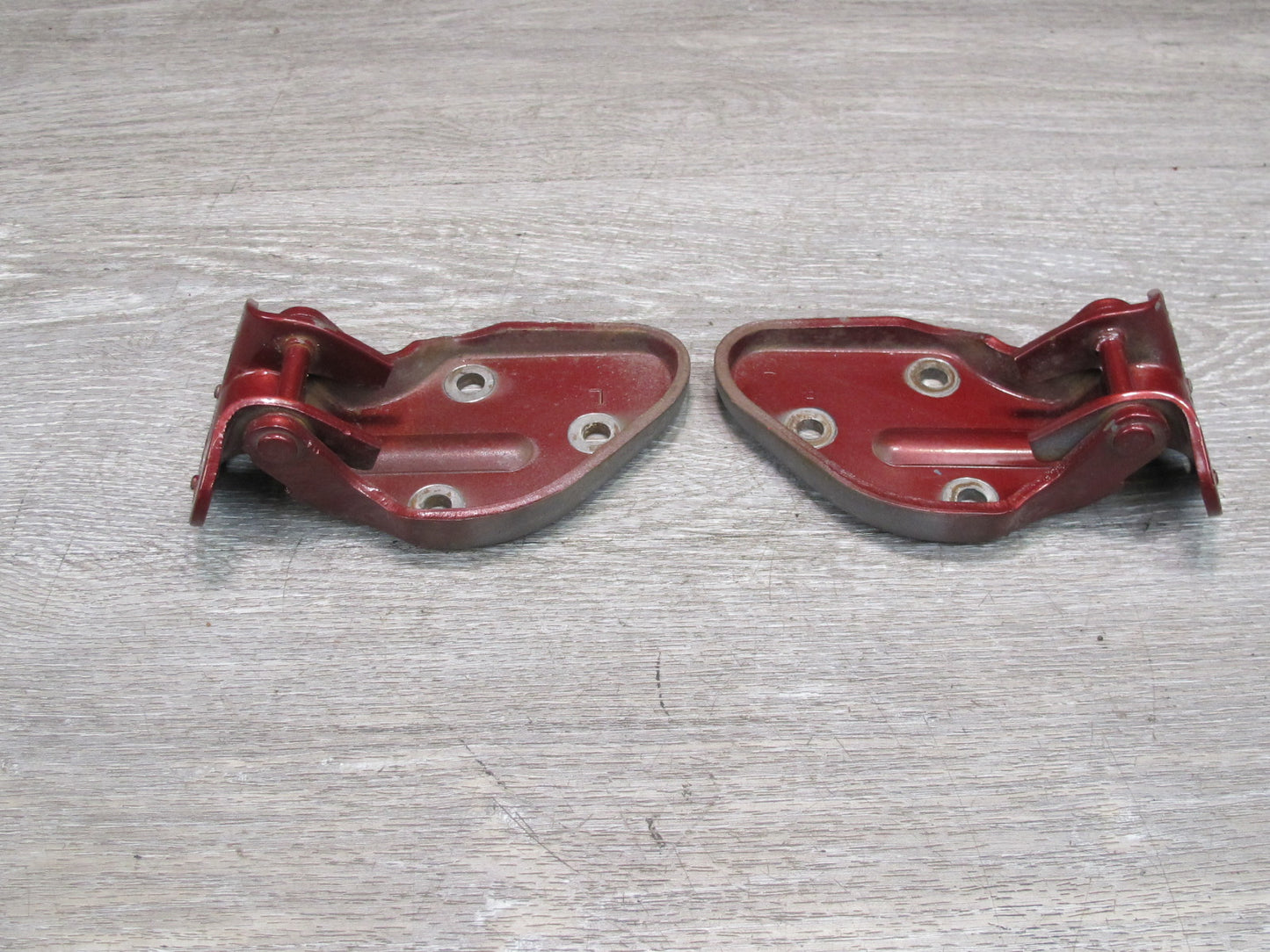 79-83 Datsun Nissan 280ZX S130 Left & Right Lower & Upper Door Hinge Set OEM