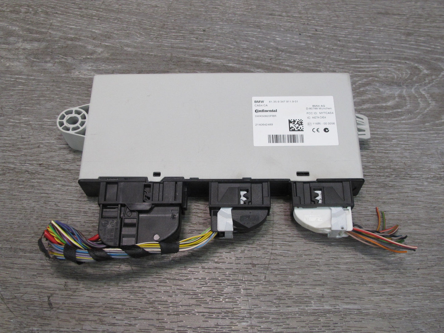 2014 BMW F10 528iX AWD N20 Engine ECU DME Speedo CAS4 Lock KEY Immo Ring Set