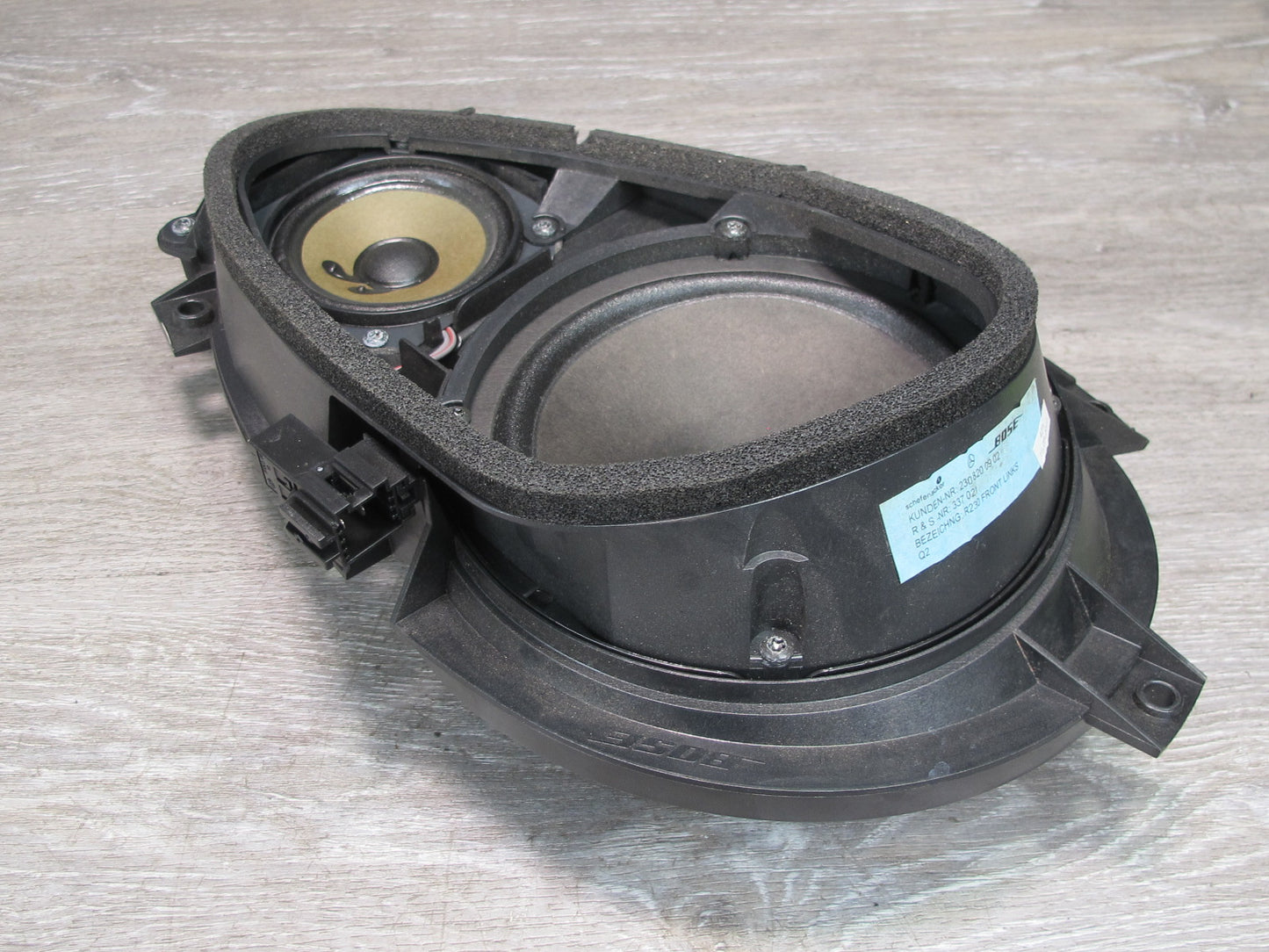 03-08 Mercedes R230 Sl-class Set of 5 Bose Speaker Subwoofer Set OEM