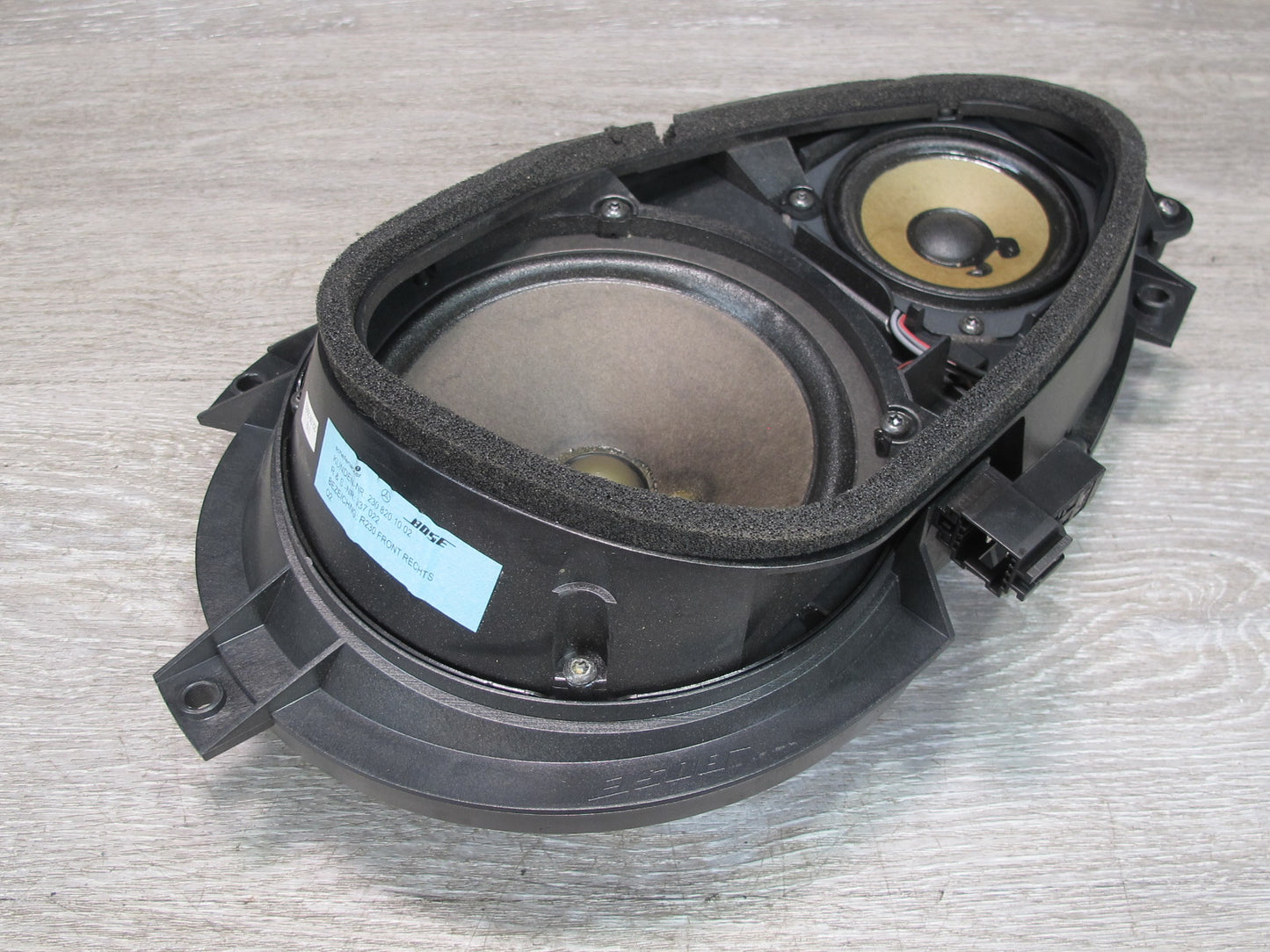 03-08 Mercedes R230 Sl-class Set of 5 Bose Speaker Subwoofer Set OEM
