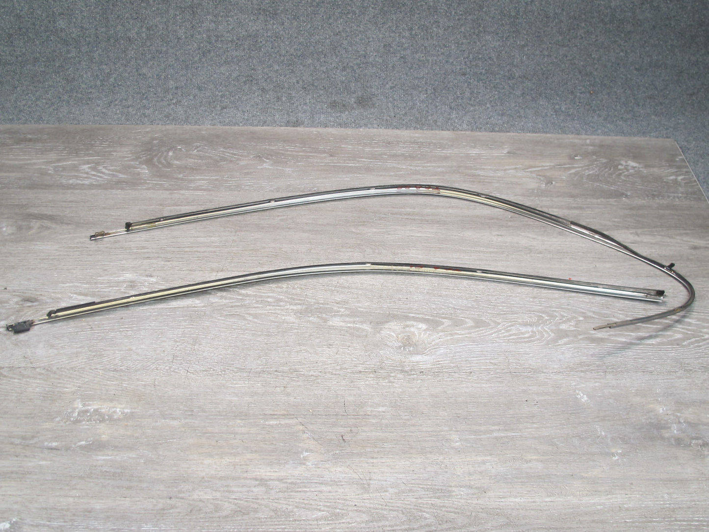 92-96 Toyota Cresta MARK2 JZX90 Door Window Chrome Weatherstrip Molding Set