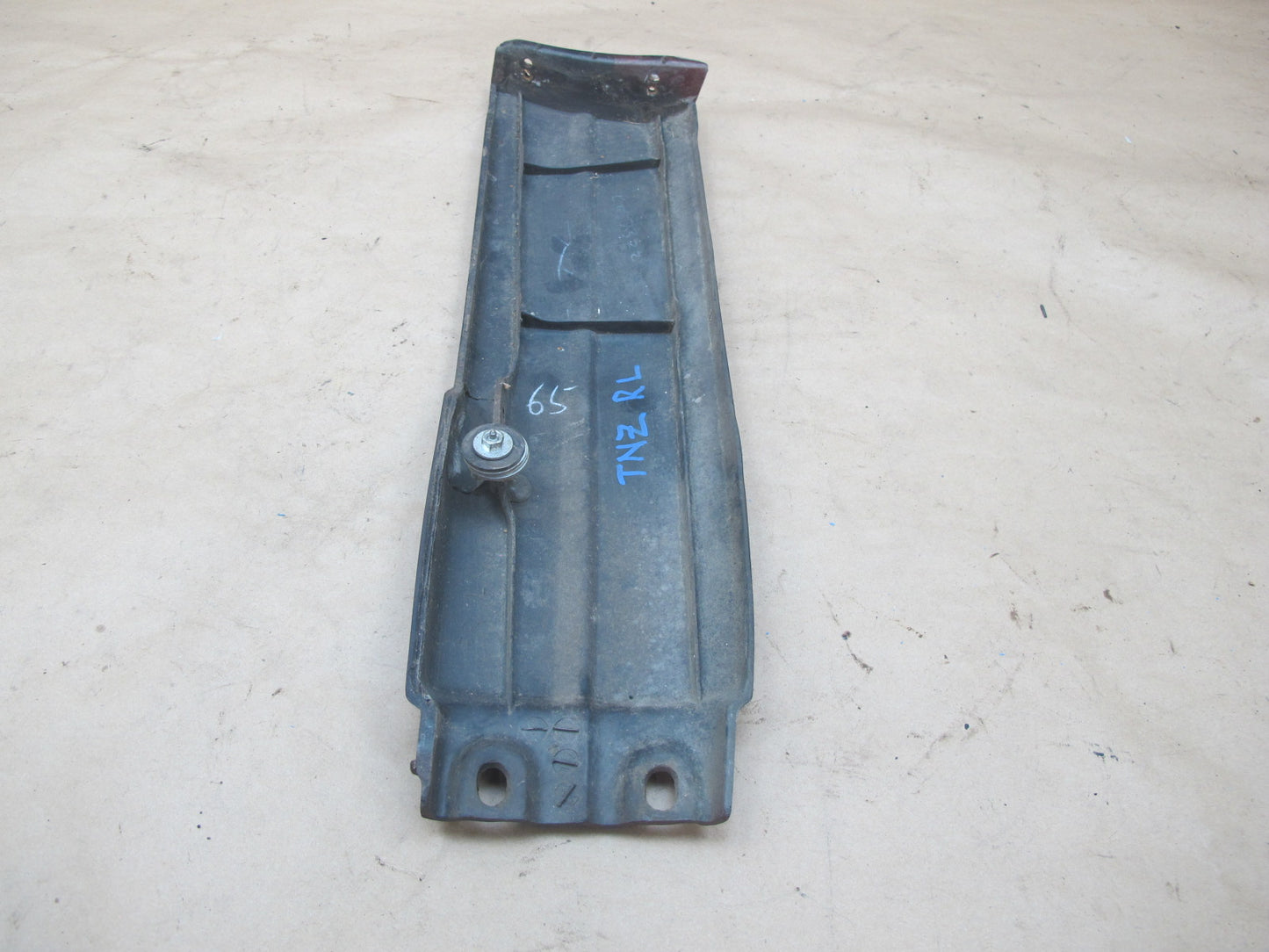 82-83 Datsun Nissan 280ZX S130 2+0 Rear Bumper Left Trim Molding RED OEM