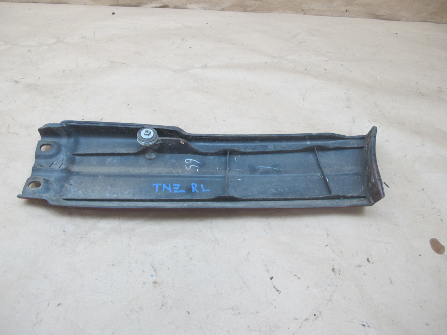 82-83 Datsun Nissan 280ZX S130 2+0 Rear Bumper Left Trim Molding RED OEM