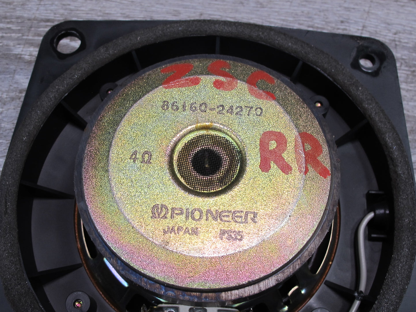 92-00 Lexus JZZ31L SC400 SC300 Set of 2 Rear Pioneer Speaker 86160-24270 OEM