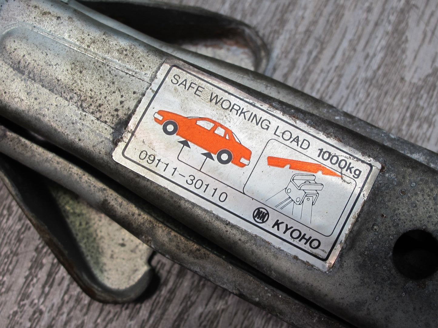 92-00 Lexus SC400 SC300 Spare Tire Lift Jack Wrench Tool KIT Set w Case OEM