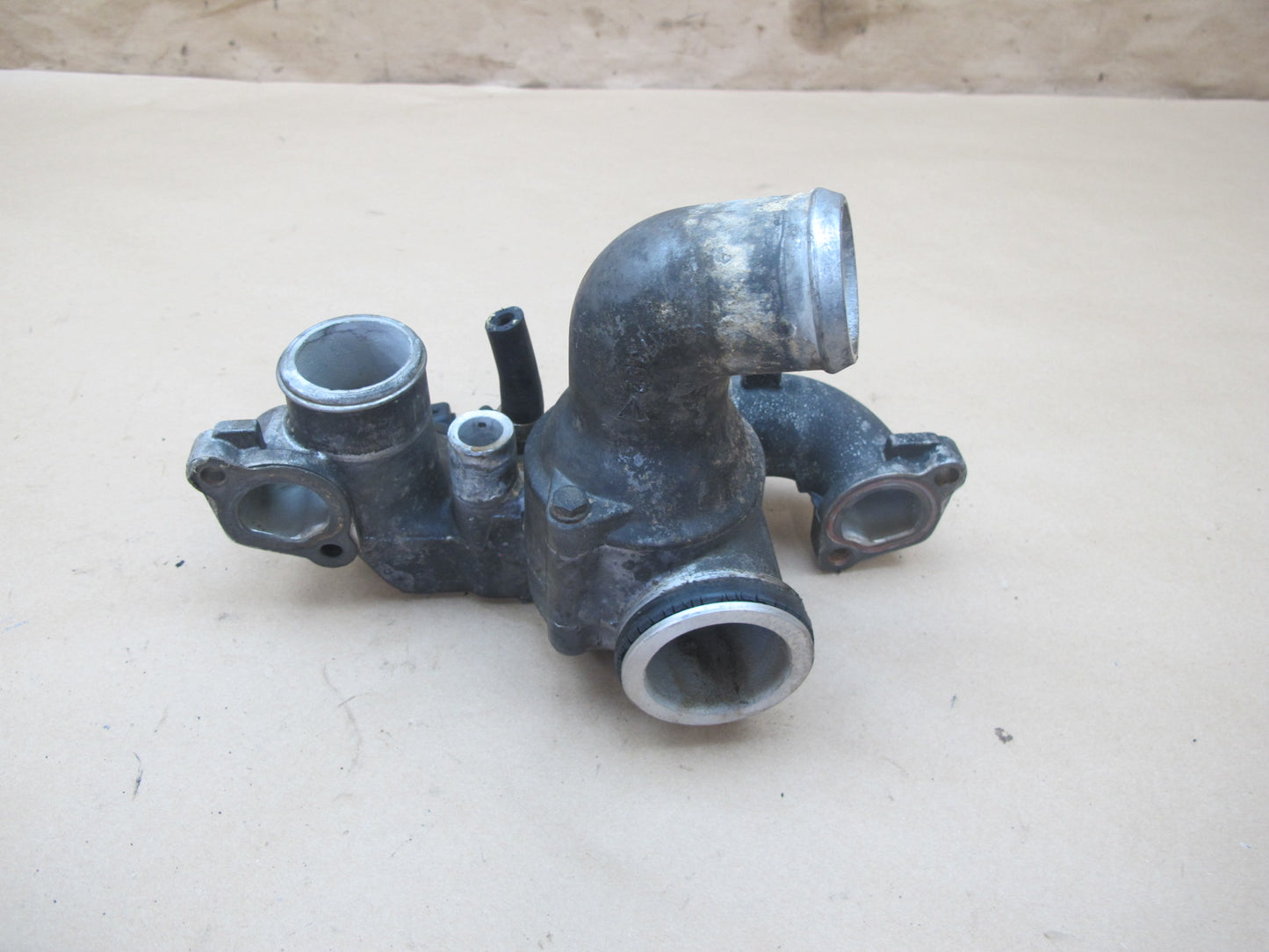 1987-1991 Porsche 928 S4 5.0L V8 Engine Coolant Thermostat Housing Assembly