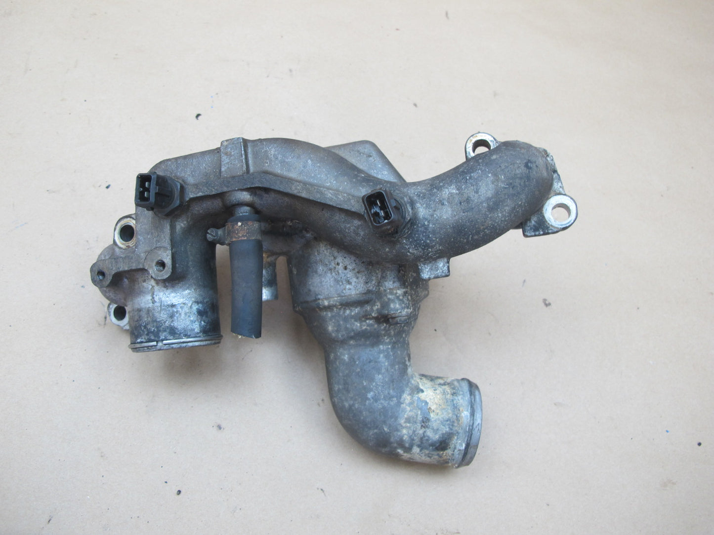 1987-1991 Porsche 928 S4 5.0L V8 Engine Coolant Thermostat Housing Assembly