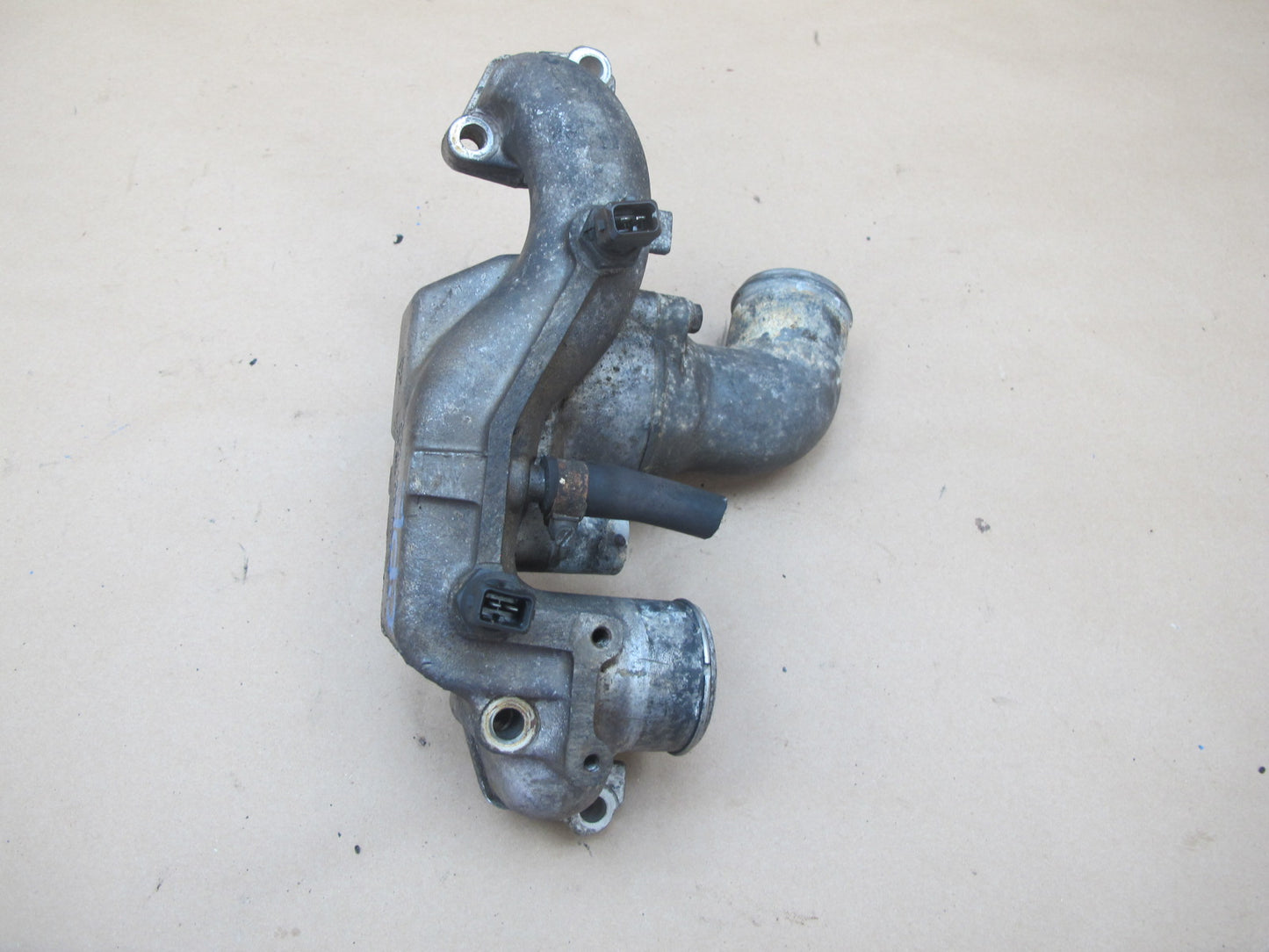 1987-1991 Porsche 928 S4 5.0L V8 Engine Coolant Thermostat Housing Assembly