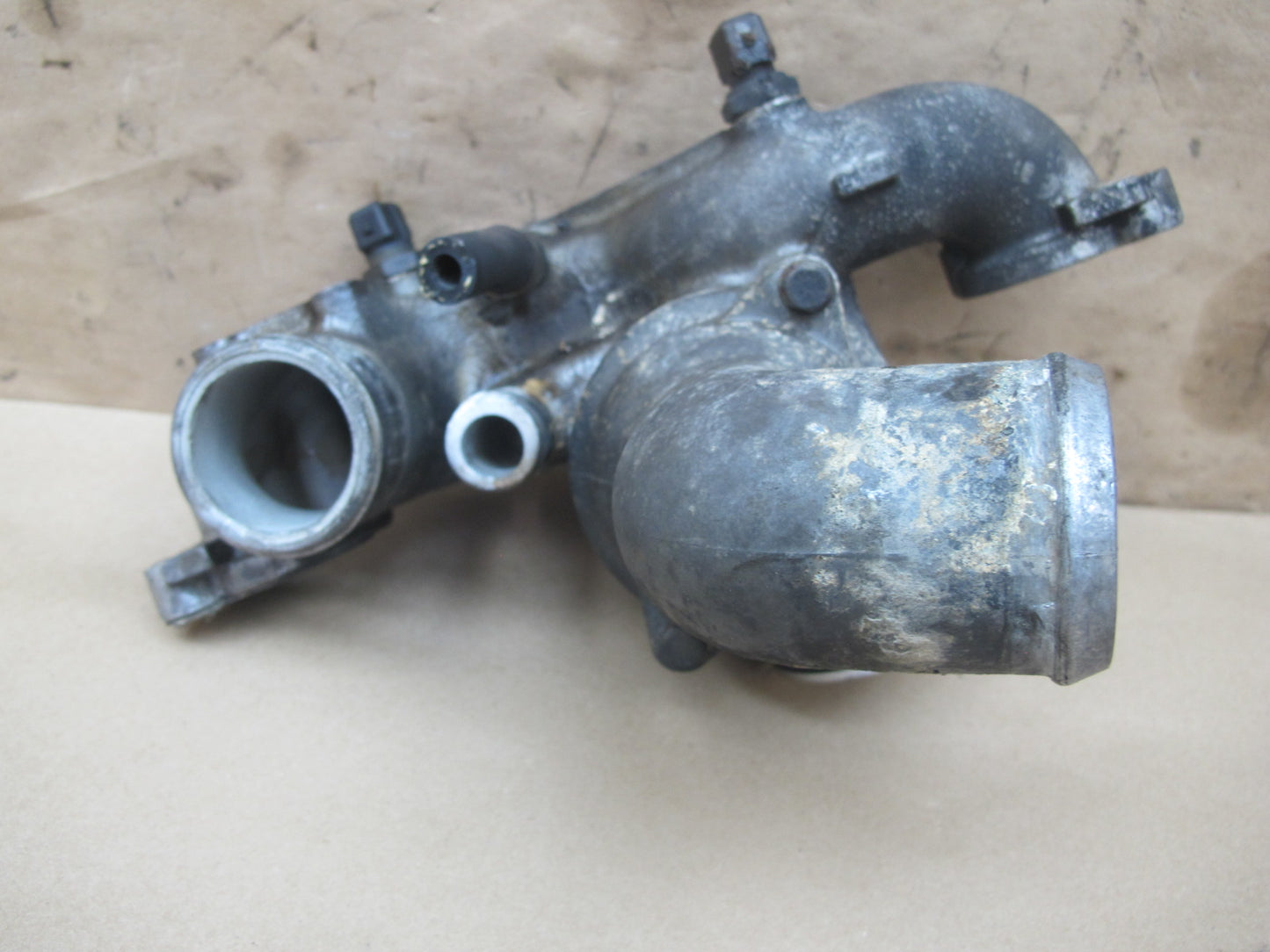 1987-1991 Porsche 928 S4 5.0L V8 Engine Coolant Thermostat Housing Assembly