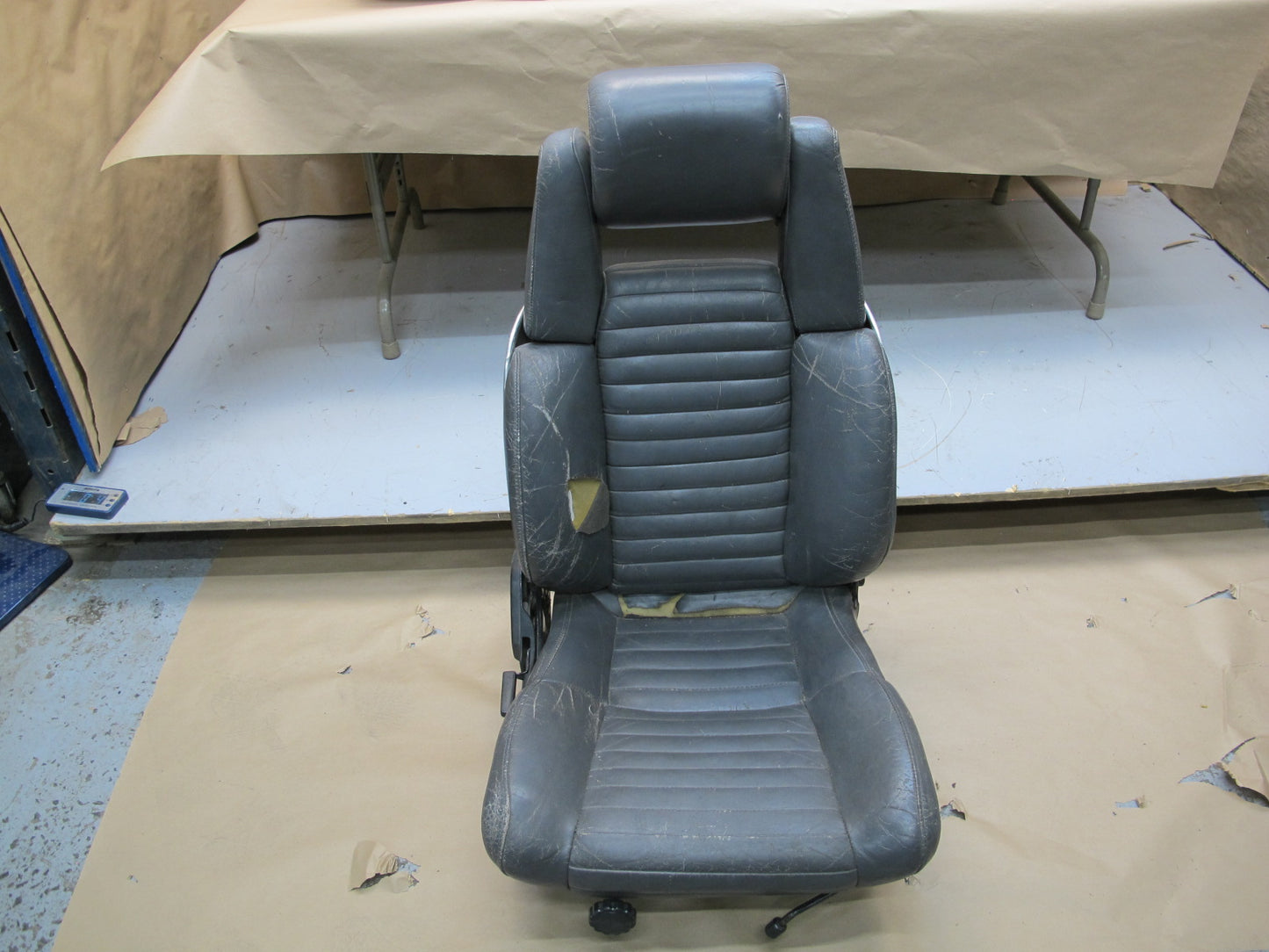84-85 Toyota Celica Supra MA67 Front & Rear Leather Seat Set OEM