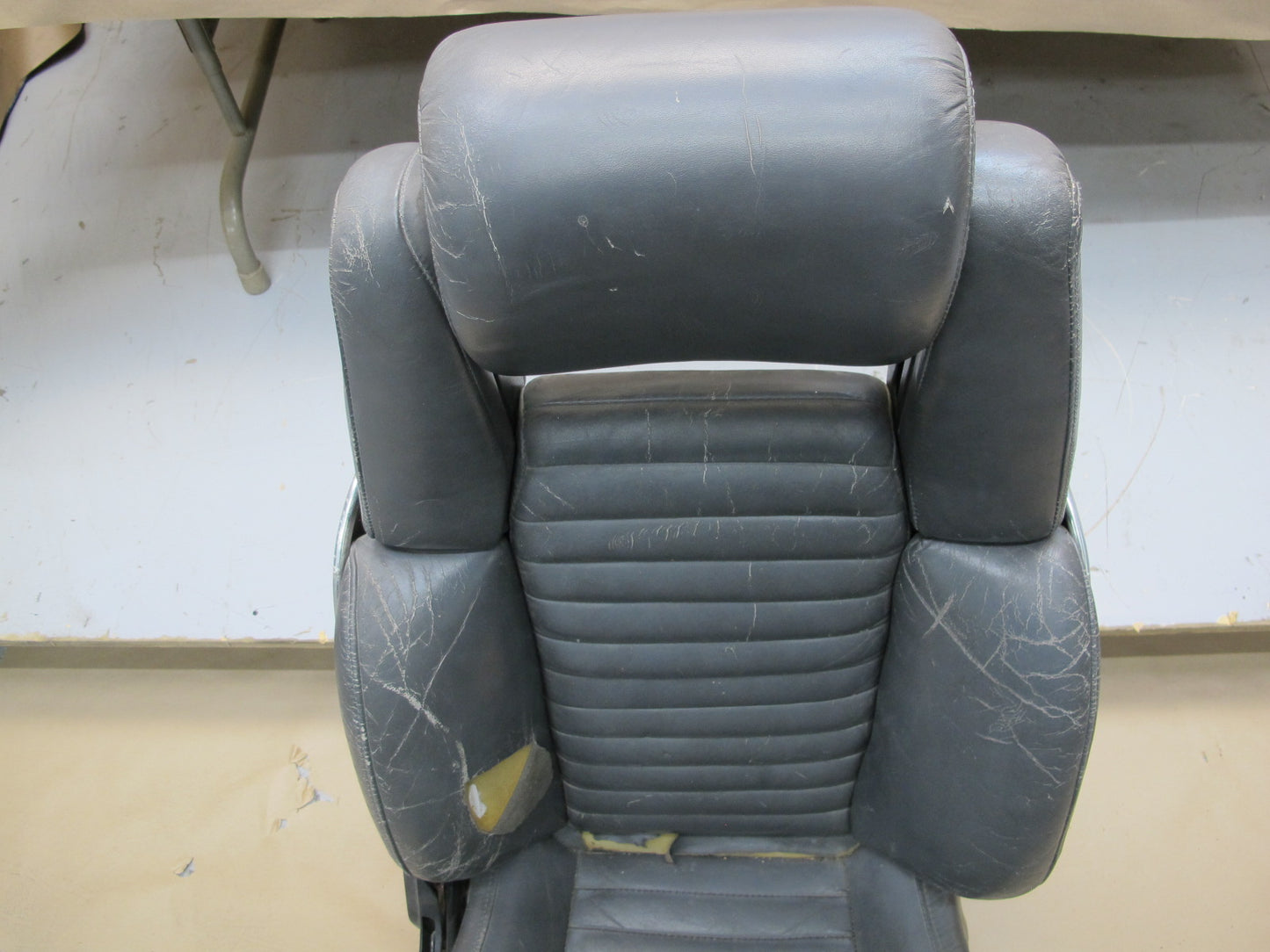 84-85 Toyota Celica Supra MA67 Front & Rear Leather Seat Set OEM