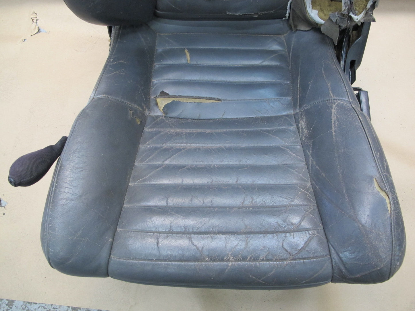 84-85 Toyota Celica Supra MA67 Front & Rear Leather Seat Set OEM
