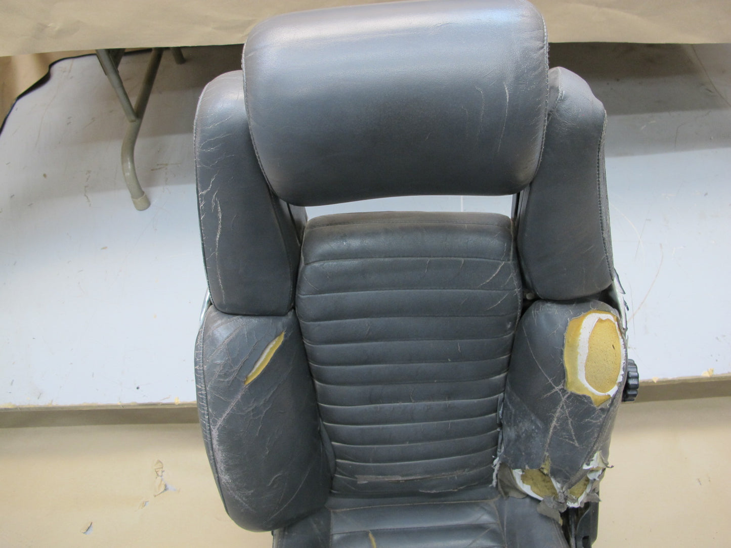 84-85 Toyota Celica Supra MA67 Front & Rear Leather Seat Set OEM