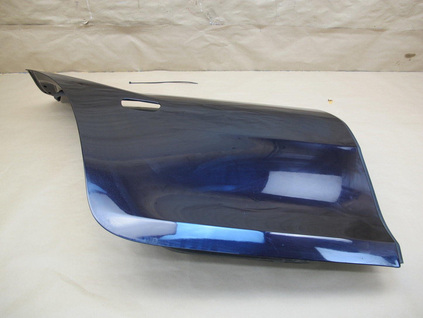 11-12 Fisker Karma Rear Right Door Shell Cover Panel Purple OEM