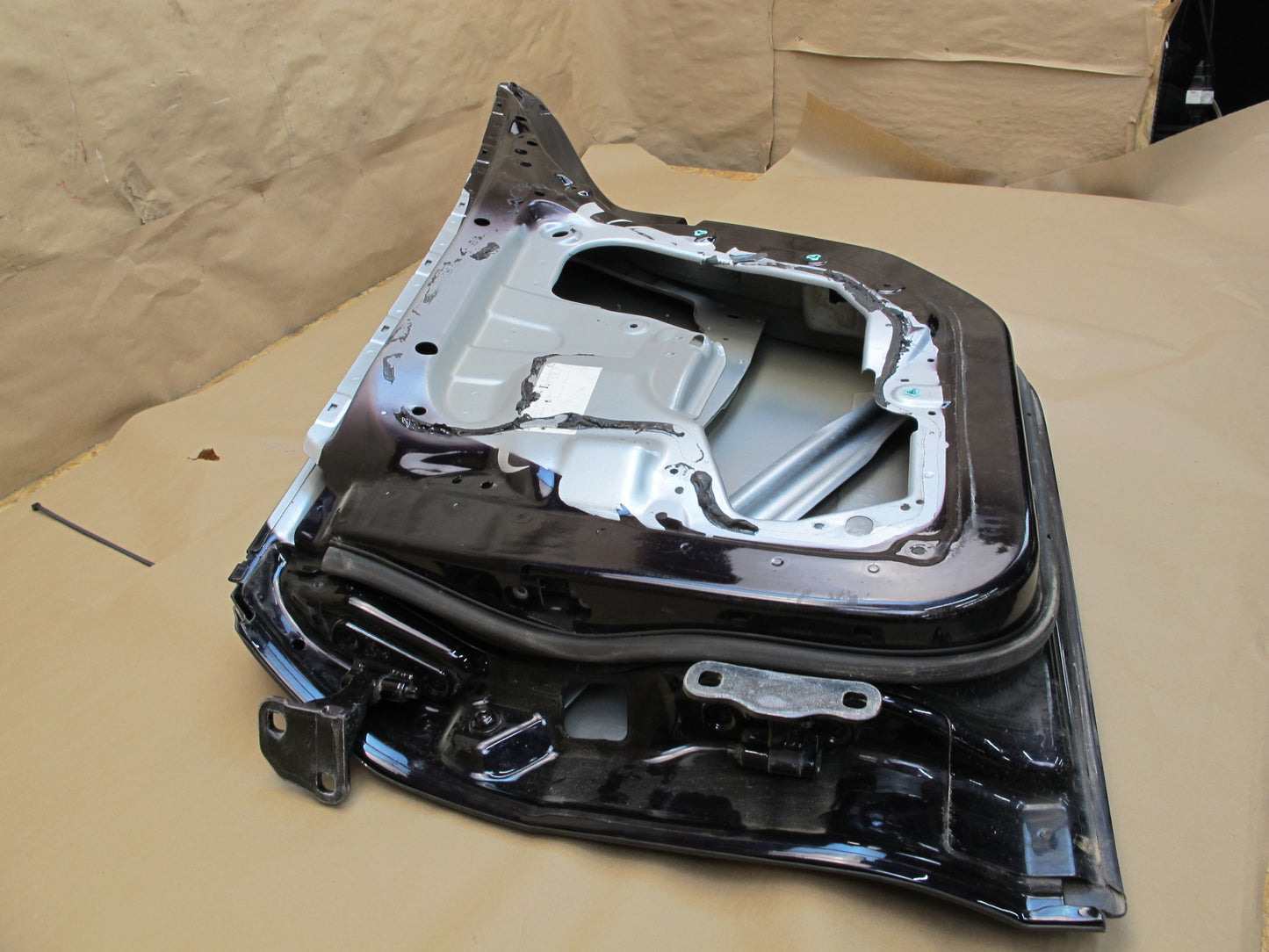 11-12 Fisker Karma Rear Right Door Shell Cover Panel Purple OEM