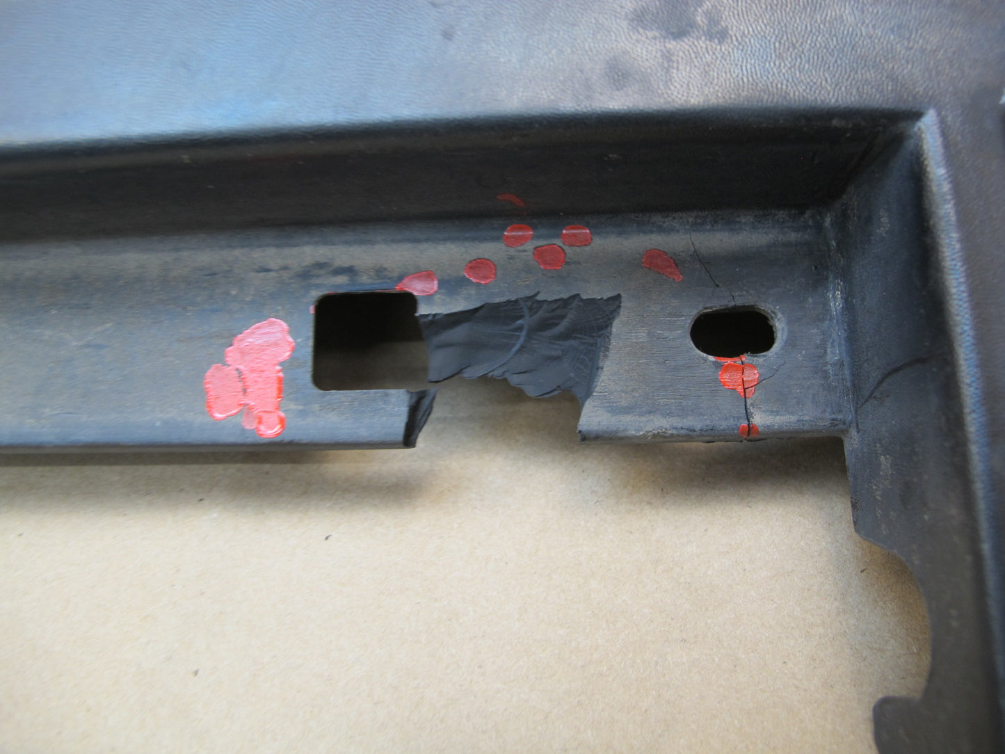 2003-2009 Hummer H2 Front Right & Left Side Roof Rack Rail Cover Molding Set