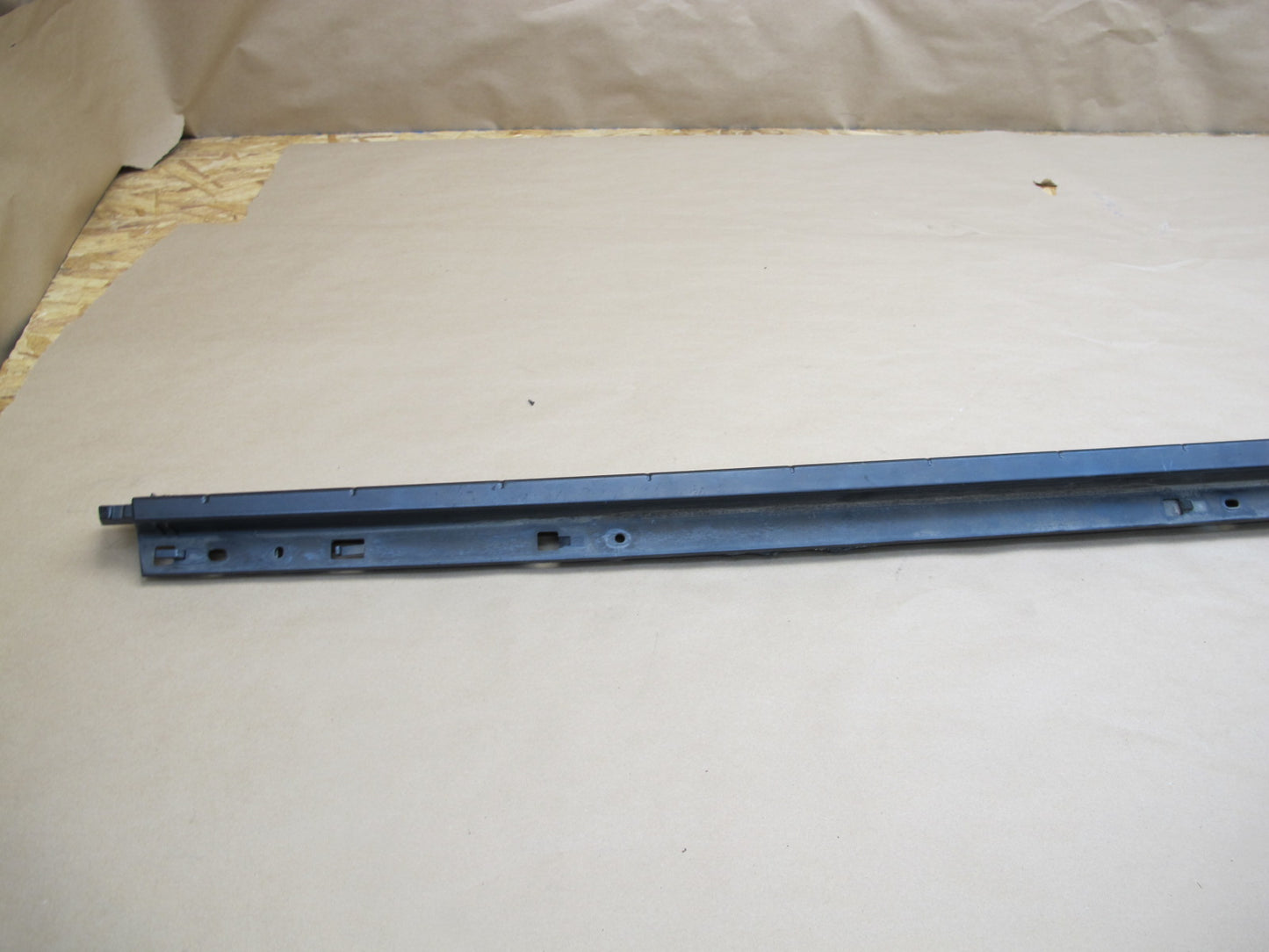 2003-2009 Hummer H2 Front Right & Left Side Roof Rack Rail Cover Molding Set