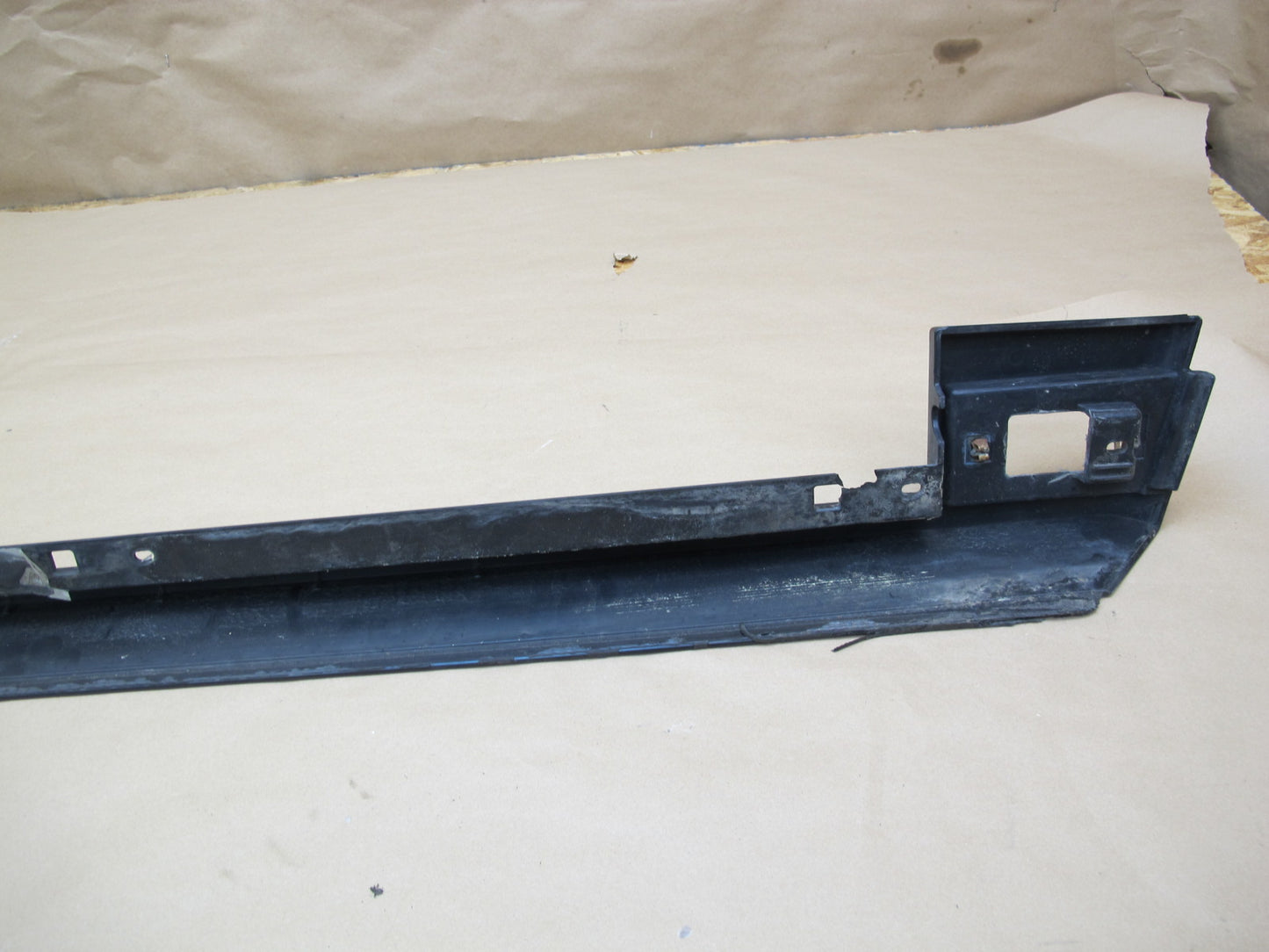 2003-2009 Hummer H2 Front Right & Left Side Roof Rack Rail Cover Molding Set