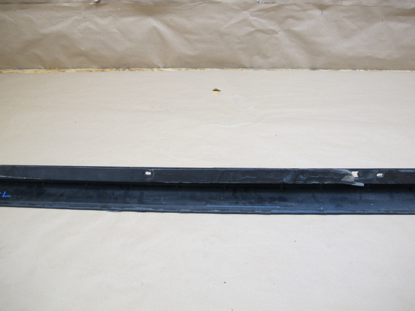 2003-2009 Hummer H2 Front Right & Left Side Roof Rack Rail Cover Molding Set
