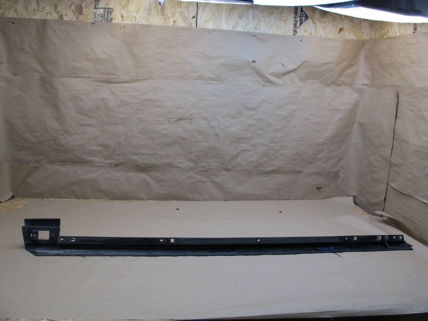 2003-2009 Hummer H2 Front Right & Left Side Roof Rack Rail Cover Molding Set