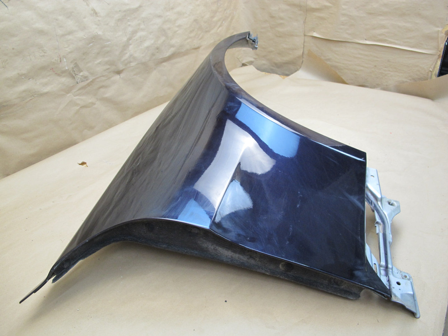 11-12 Fisker Karma Front Right Pass Side Fender Shell Panel Cover Purple OEM