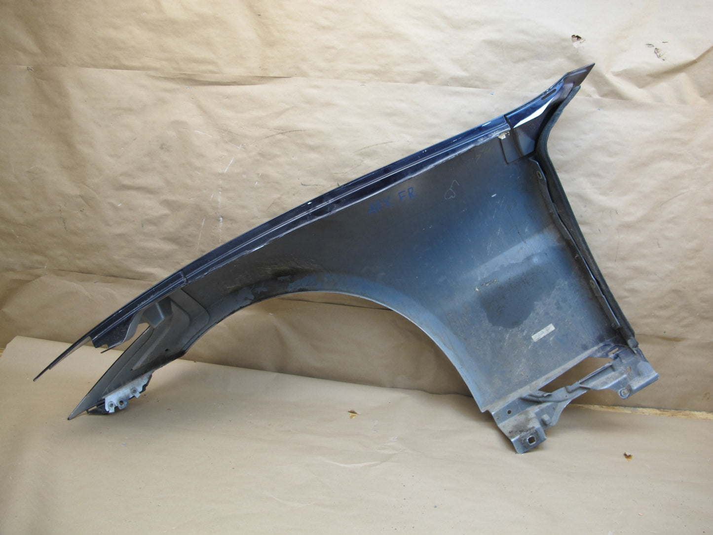 11-12 Fisker Karma Front Right Pass Side Fender Shell Panel Cover Purple OEM