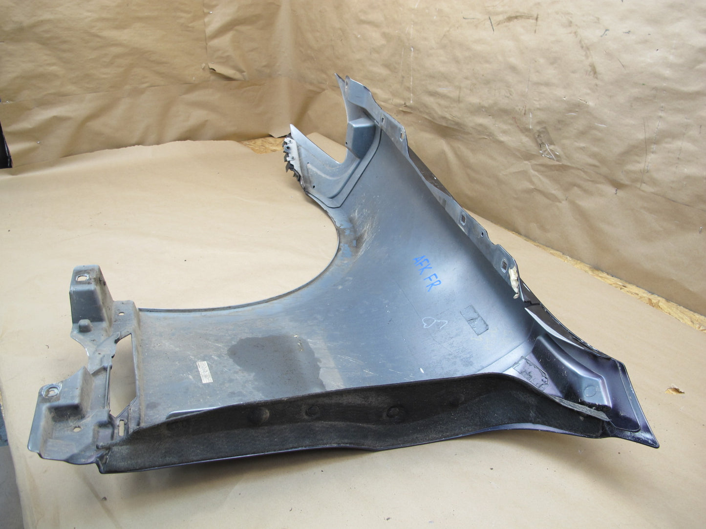 11-12 Fisker Karma Front Right Pass Side Fender Shell Panel Cover Purple OEM