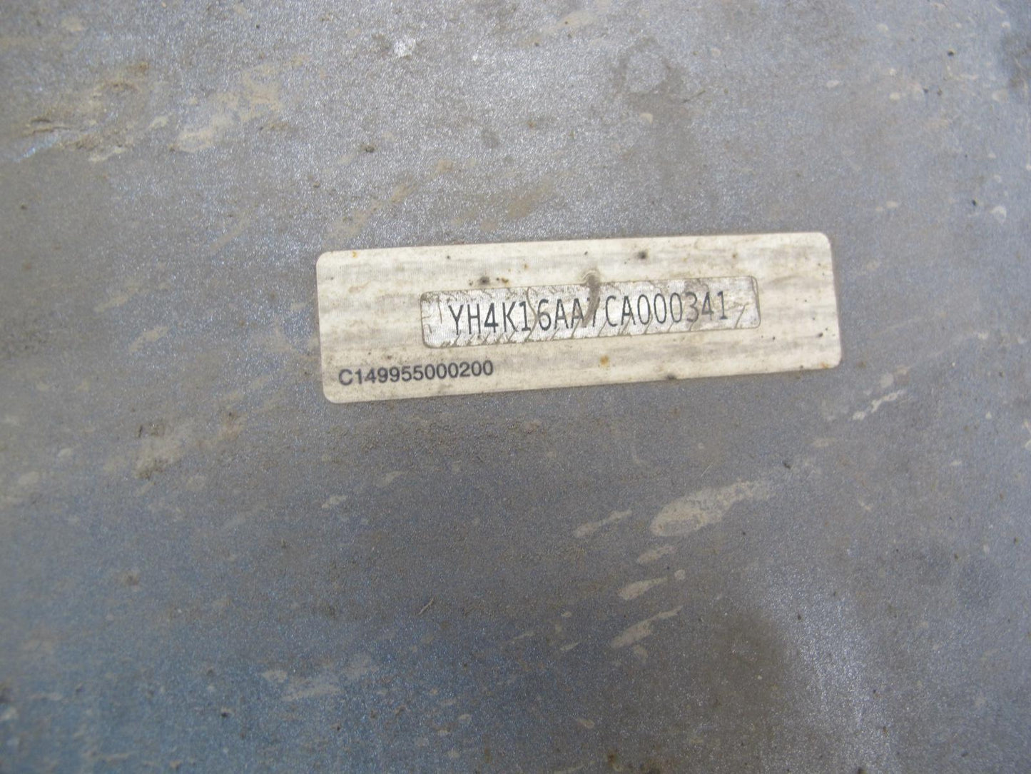 11-12 Fisker Karma Front Right Pass Side Fender Shell Panel Cover Purple OEM