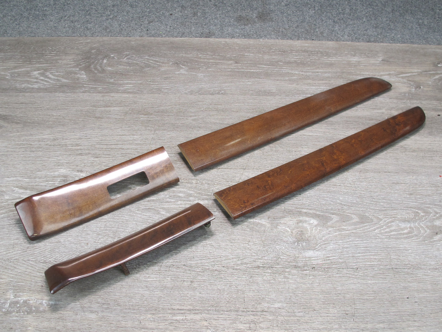 97-00 Lexus SC300 SC400 UZZ30 Set of 4 Left & Right Door Wood Trim Cover OEM
