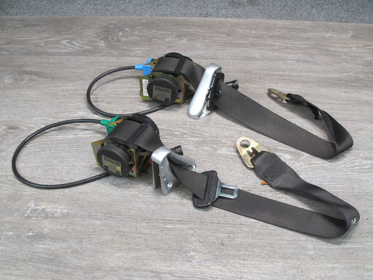 01-06 BMW E46 CONVERTIBLE FRONT RIGHT & LEFT SIDE SEATBELT RETRACTOR SET OEM