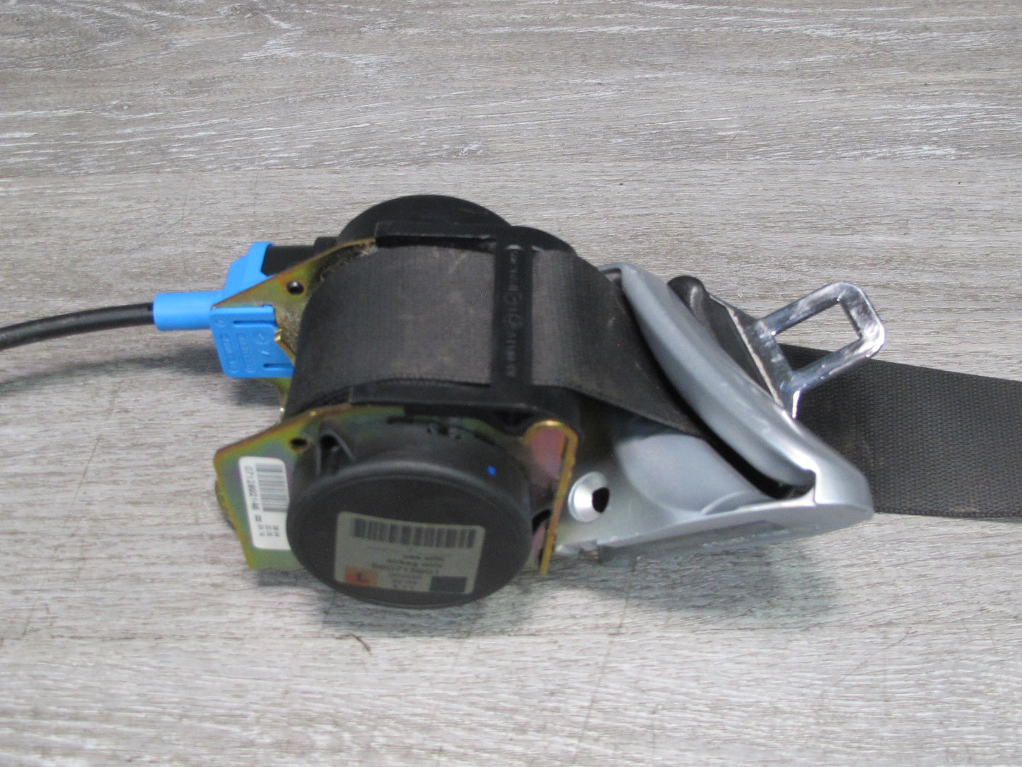 01-06 BMW E46 CONVERTIBLE FRONT RIGHT & LEFT SIDE SEATBELT RETRACTOR SET OEM