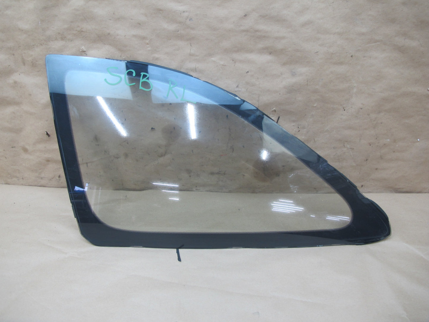 92-96 Lexus UZZ30L SC300 SC400 Rear Left Quarter Glass Window OEM
