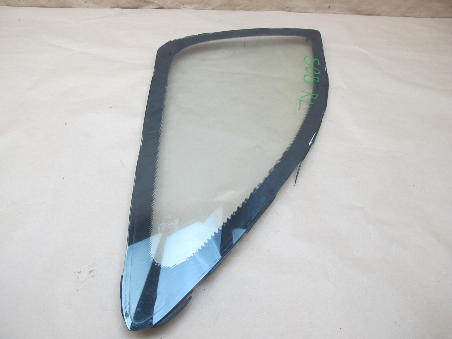 92-96 Lexus UZZ30L SC300 SC400 Rear Left Quarter Glass Window OEM