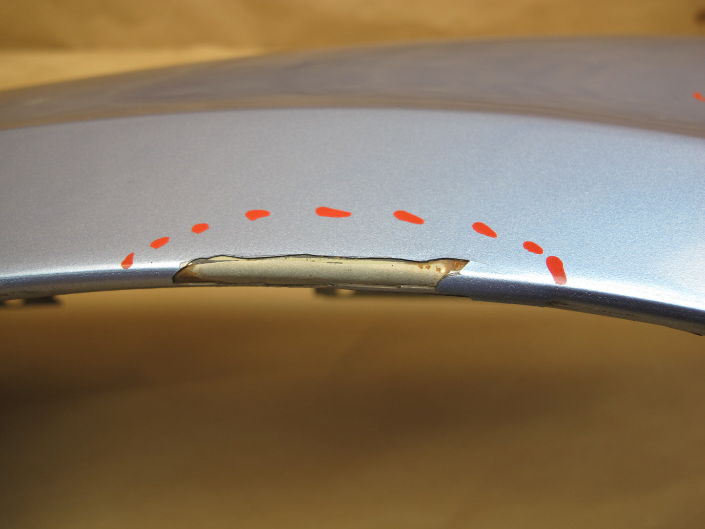 06-12 Bentley Continental Flying Spur Front Right Fender Shell Cover Panel