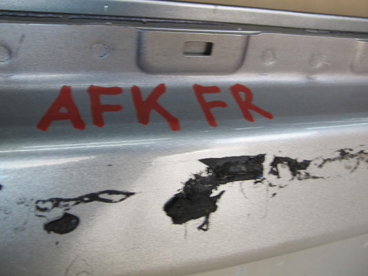 11-12 Fisker Karma Front Right Passenger Door Panel Shell Cover Purple OEM