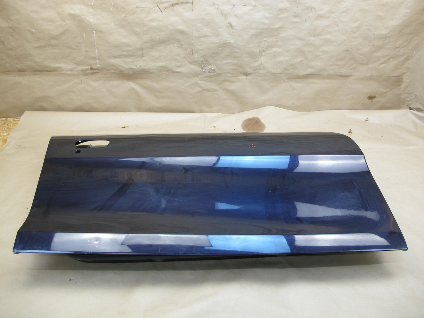11-12 Fisker Karma Front Right Passenger Door Panel Shell Cover Purple OEM