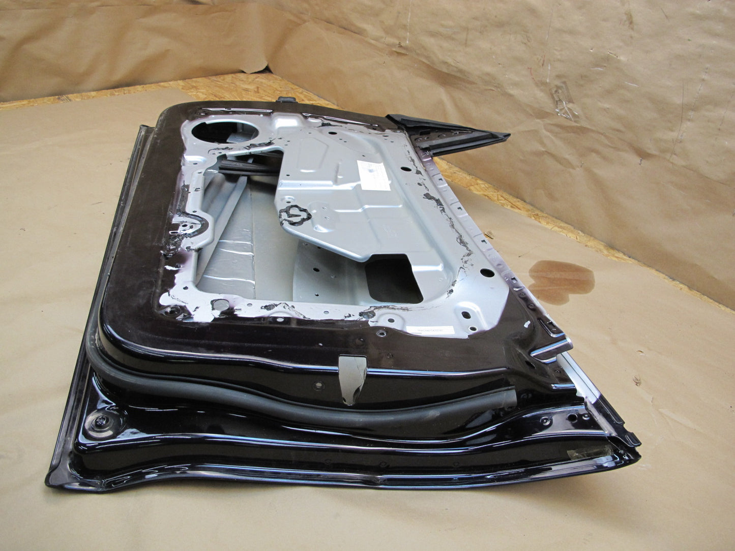 11-12 Fisker Karma Front Right Passenger Door Panel Shell Cover Purple OEM