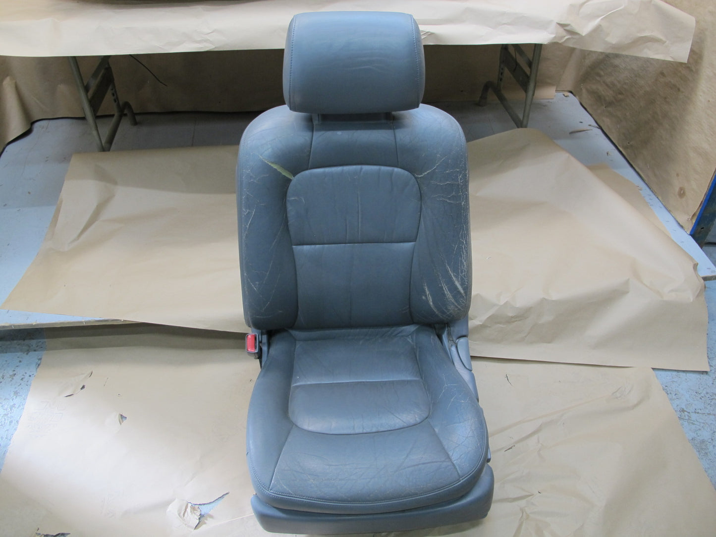 92-94 Lexus Lexus SC300 SC400 UZZ30L Front & Rear Leather Seat Set Gray OEM