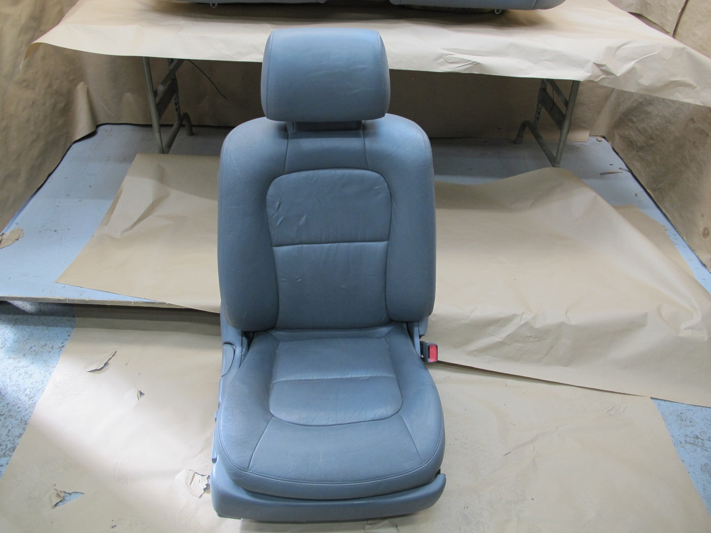 92-94 Lexus Lexus SC300 SC400 UZZ30L Front & Rear Leather Seat Set Gray OEM