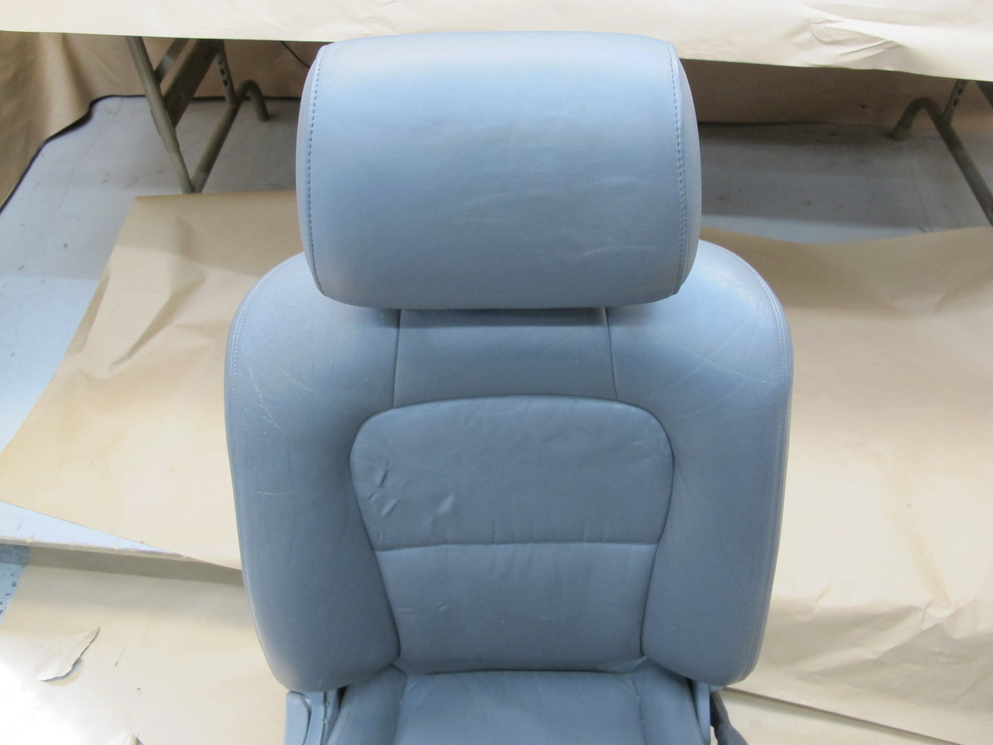 92-94 Lexus Lexus SC300 SC400 UZZ30L Front & Rear Leather Seat Set Gray OEM