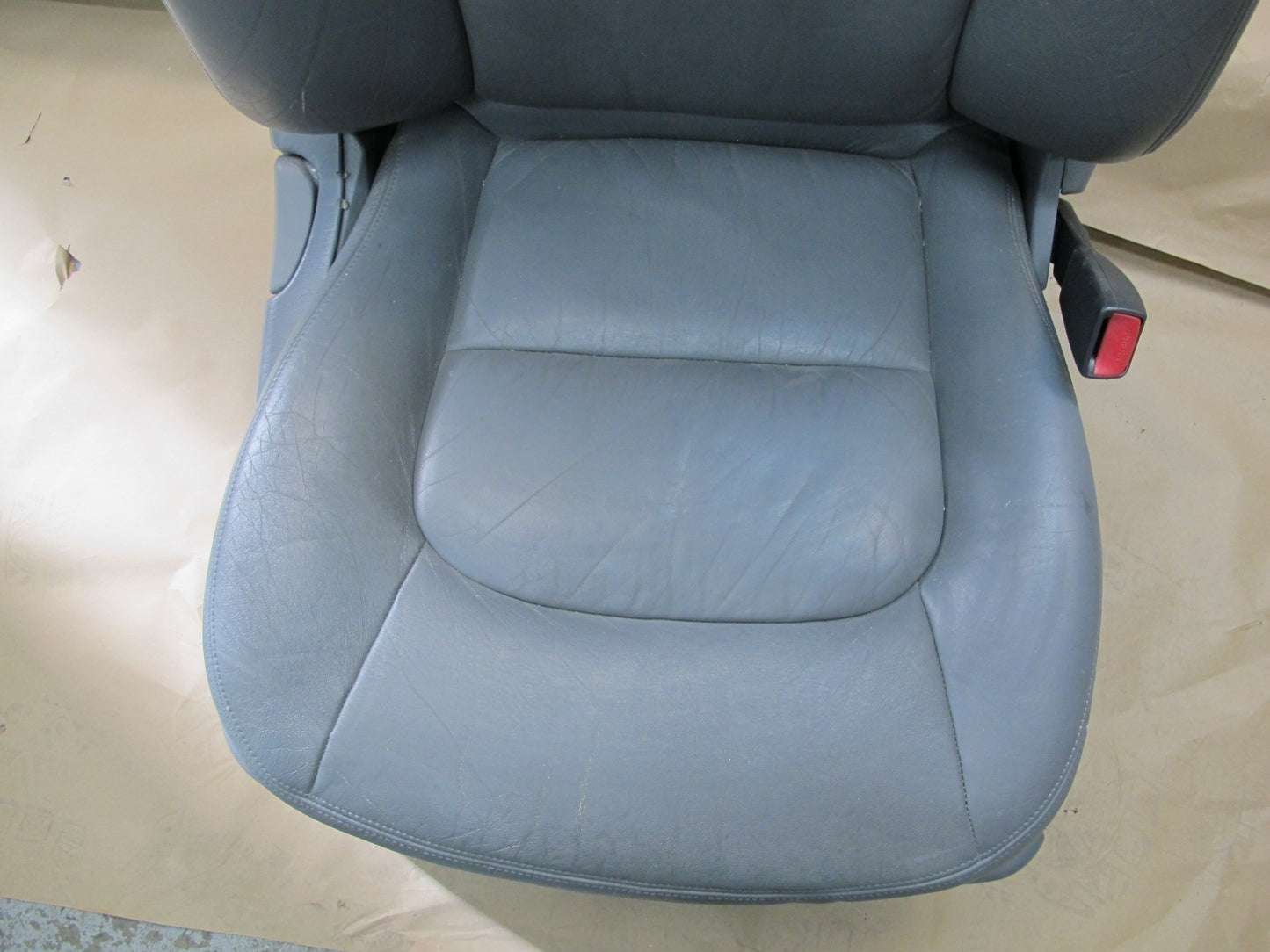 92-94 Lexus Lexus SC300 SC400 UZZ30L Front & Rear Leather Seat Set Gray OEM