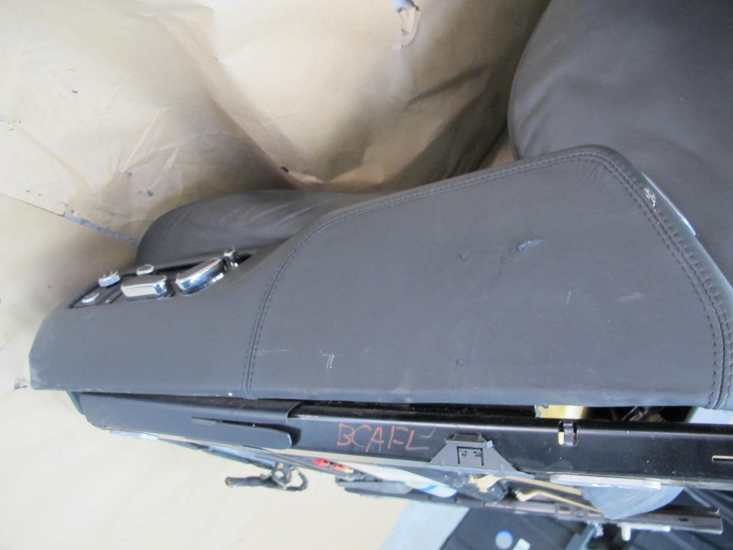 06-08 Bentley Continental Flying Spur Heat Vent Front & Rear Leather Seat Set