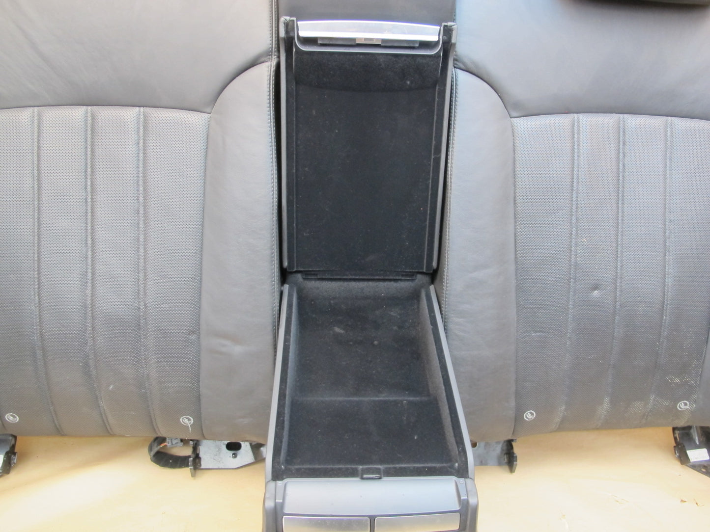 06-08 Bentley Continental Flying Spur Heat Vent Front & Rear Leather Seat Set